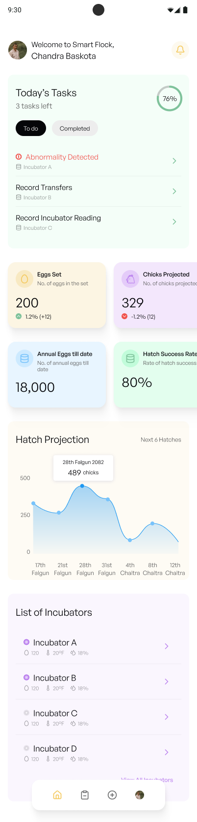 Smart Flock — design preview